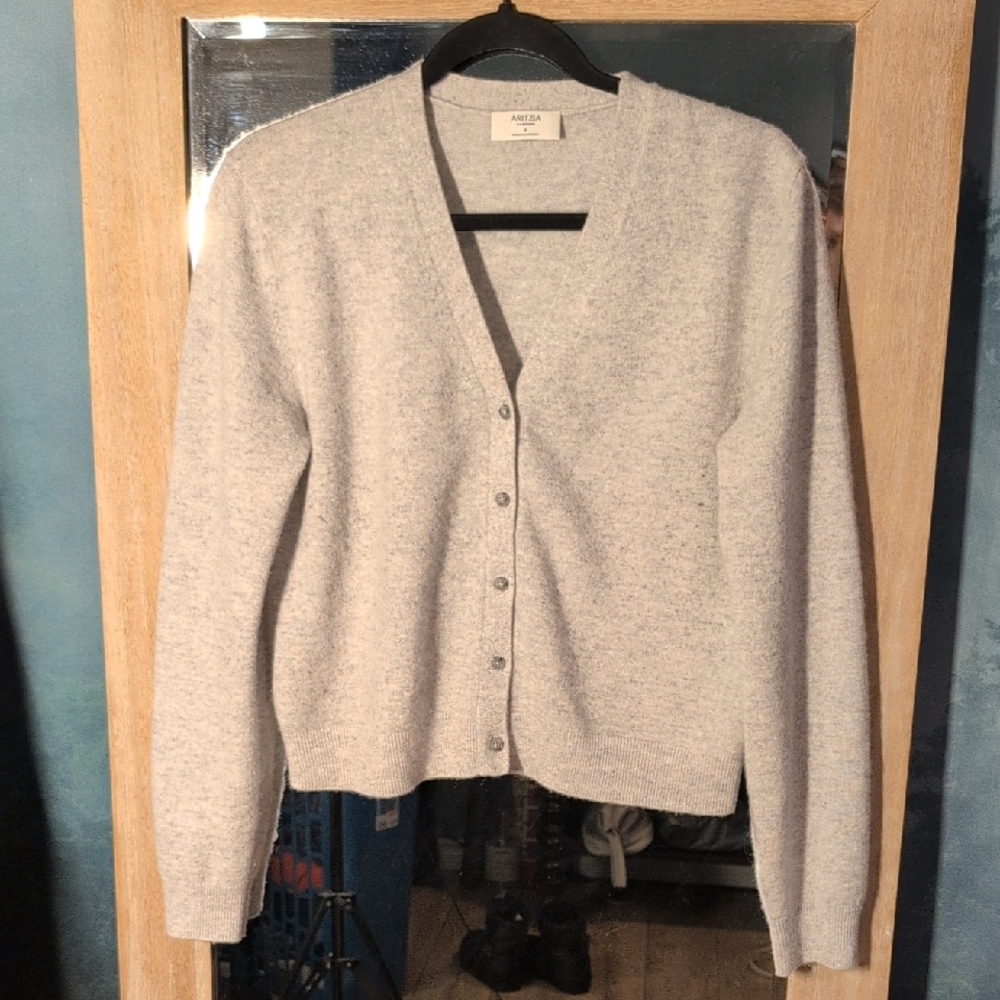 Aritzia Light Gray Women's Cardigan